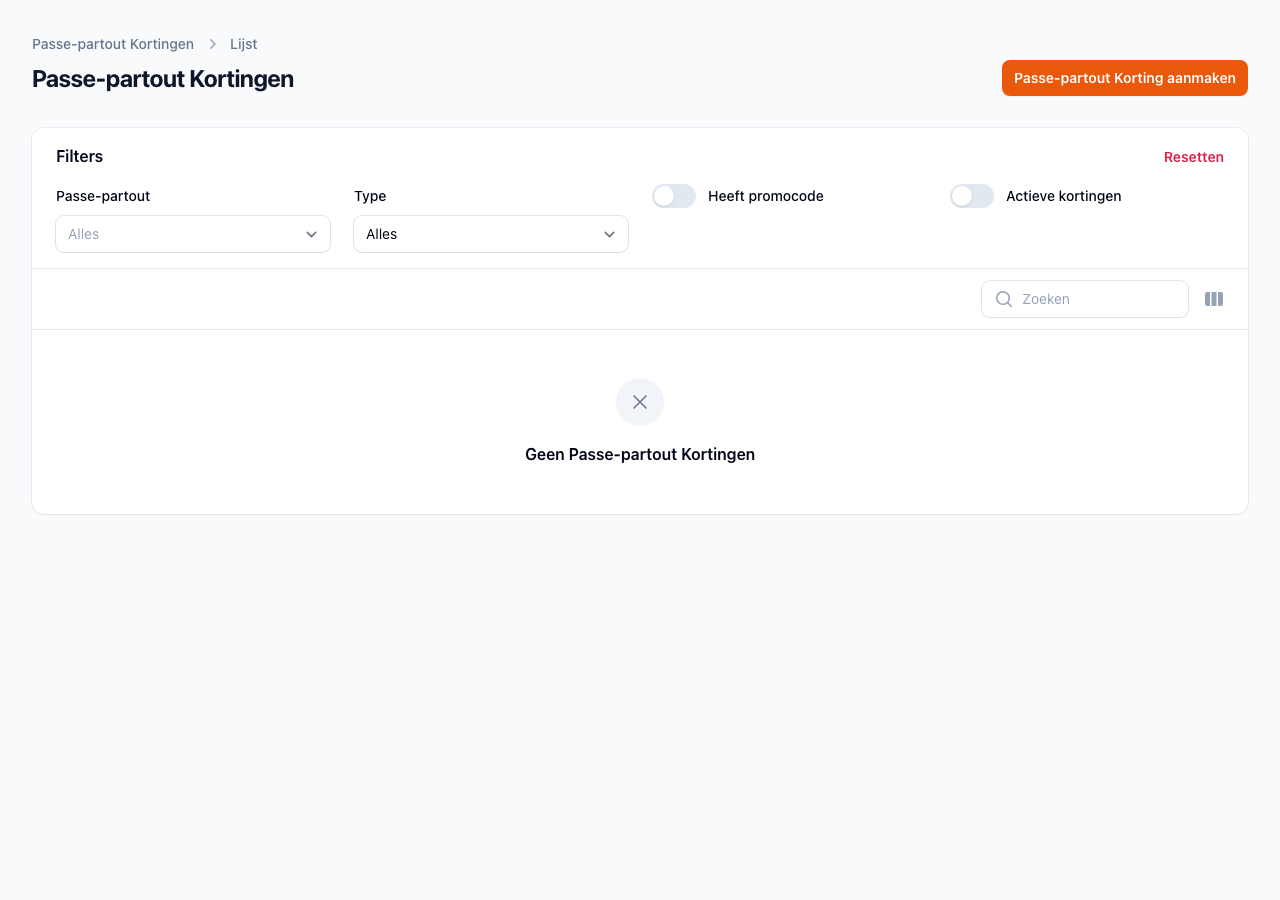 Gekoppelde kortingen